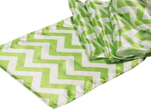 Table Runner Chevron 12x72" Polyester By Broward Linens (Variety Of Colors) - Picture 1 of 9