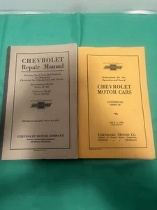 Manual de reparación Chevrolet serie universal reimpresiones AD-LR - Imagen 1 de 5