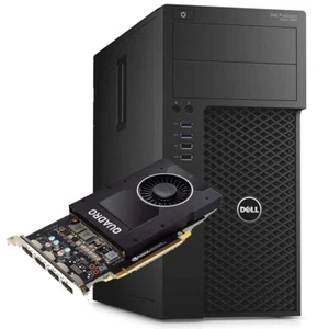 Dell Precision T3620 | Xeon E3-1240 v5 | 16GB | 256GB | Quadro M2000 | Win 11 - Foto 1 di 1