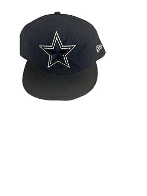 Dallas Cowboys New Era Talla 8 NFL 59FIFTY Gorra Ajustada Azul Sombrero de Fútbol Foto 1 de 4