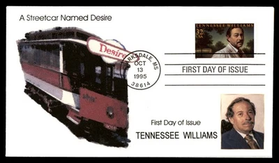 Mayfairstamps US FDC 1995 Mississippi Tennessee Williams a streetcar named desir - Image 1 of 2