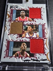 2007 Topps Luxury Box Courtside Relic Dekembe Mutombo Ron Artest Ben Wallace /19 - Picture 1 of 1