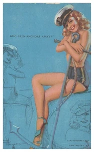 XX1733/ PIN UP Erotik Mutoscope Card   Marine  1948 - Bild 1 von 2