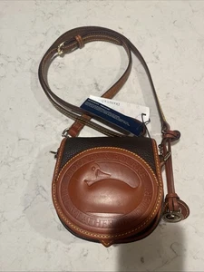 Dooney & Bourke All Weather Leather Big Duck crossbody  Brown TmoroNWT - Picture 1 of 10