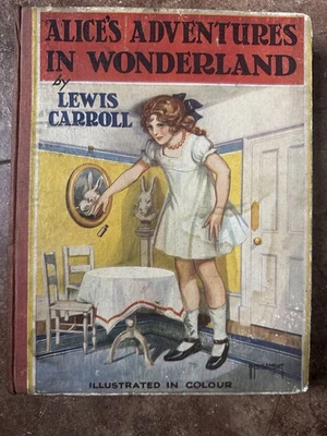 Alice’s Adventures In Wonderland Bessie Pease Color Frontspiece & Plates J Coker Foto 1 de 4