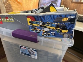 Vintage 1990&rsquo;s LEGO System 4559 Cargo Railway 9V Train Set (PLEASE READ)
