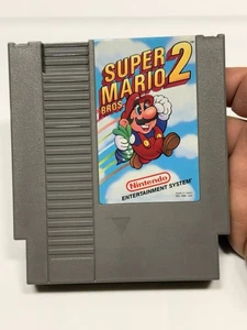 SUPER MARIO BROS 2 ORIGINAL Authentic Classic Nintendo System CARTRIDGE NES - Bild 1 von 5