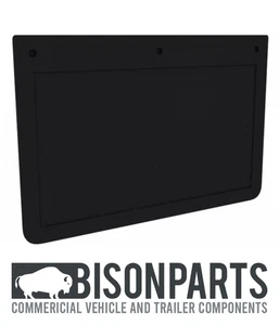 TRUCK / TRAILER RUBBER MUDFLAP 22" X 16" (558x406mm) BLACK - SINGLE BP83-107 - Picture 1 of 8