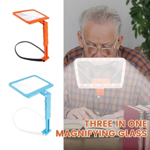 Hands Free Magnifying Glass with LED Lights 5X Flexible Neck Wear fiqyp - Picture 1 of 22