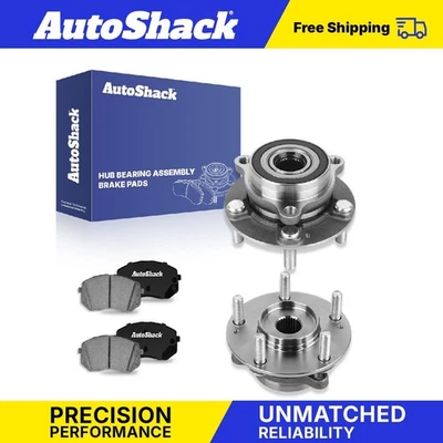 Front Ceramic Pads Hub Bearing Assemblies for 2018-2020 Hyundai Elantra GT - Image 1 of 4