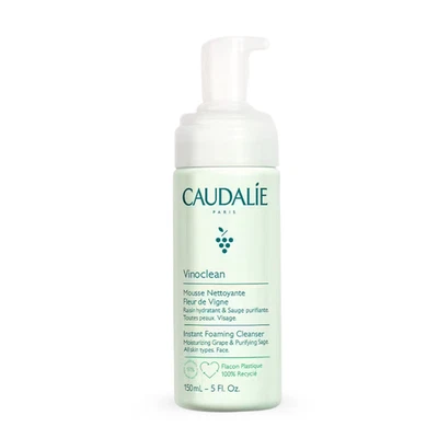 Detergente en espuma facial Caudalie Vinoclean flor de vid elimina maquillaje 5,1 oz Foto 1 de 3