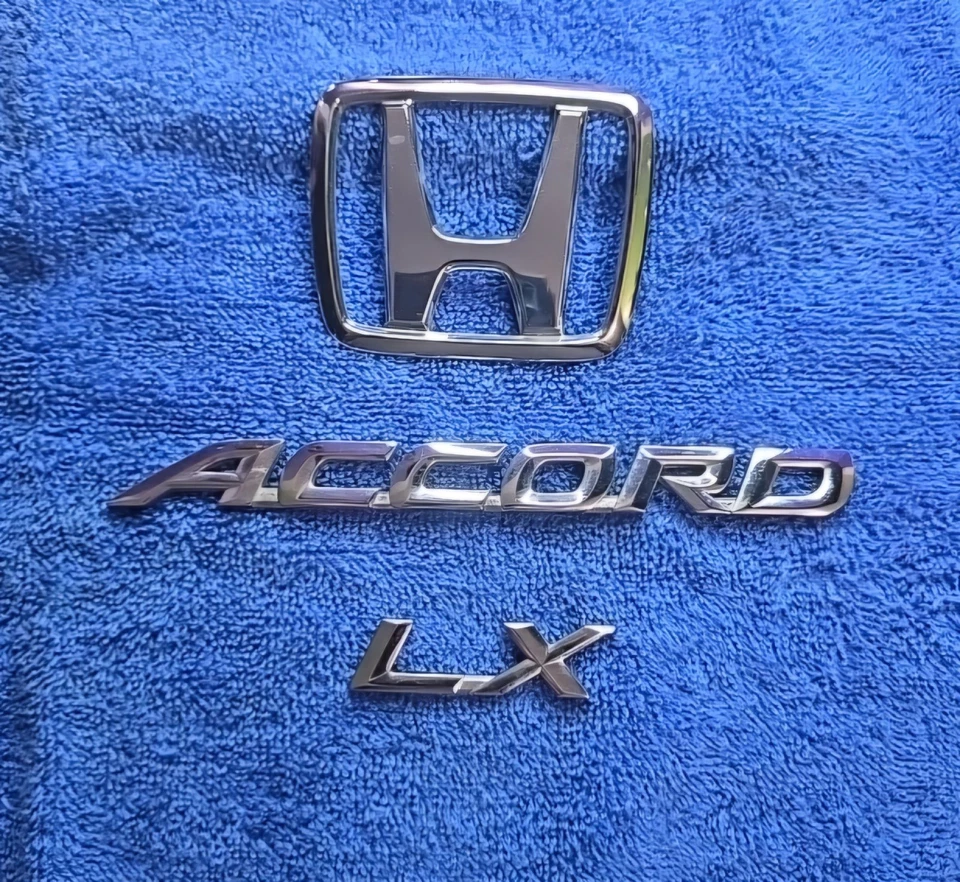 1998-2002 OEM EMBLEMA DE PORTA-MALAS HONDA ACCORD LX - Imagem 1 de 1
