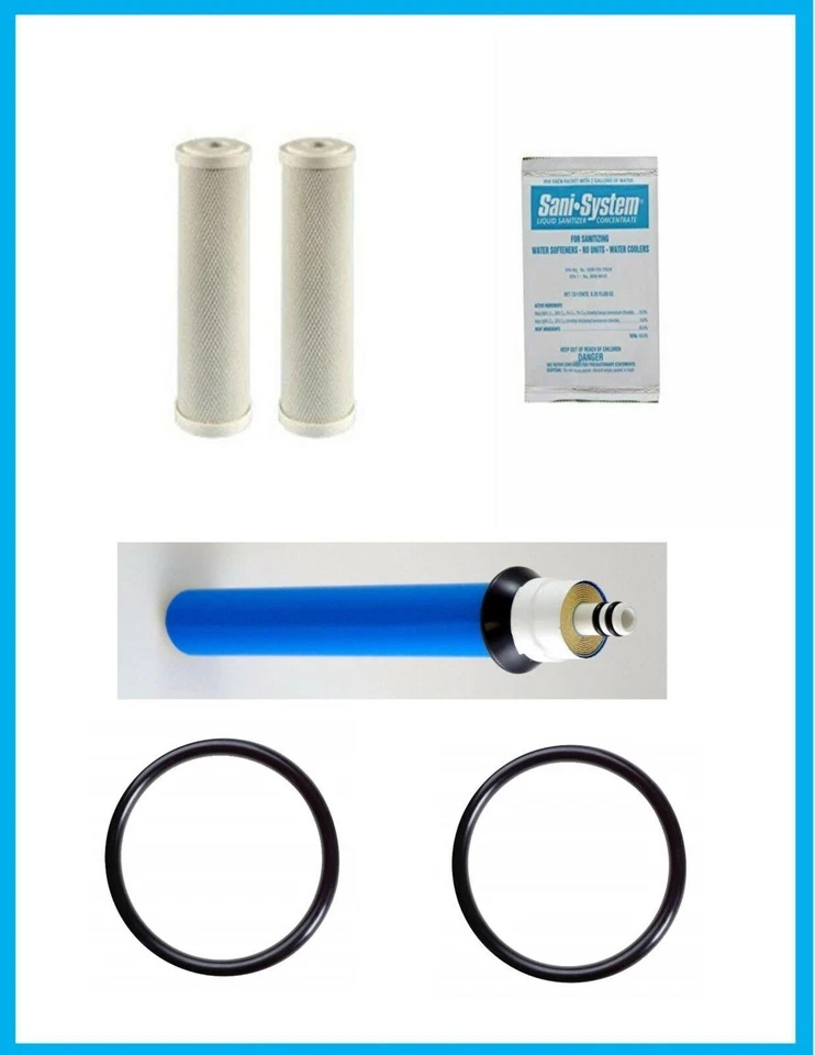 FITS RAINSOFT ULTREFINER UF22 UF22T UF22N 22 GPD FILTER PACK - CITY WATER - Image 1 of 1