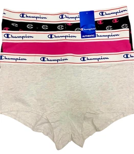 Champion Damen 3er Pack Boyshorts Unterwäsche Mehrfarbig - 2XL - Bild 1 von 2
