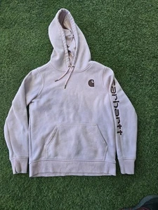 Cathartt Hoodie Relaxed Fit Damen Farbe Large hellrosa! Top Zustand - Bild 1 von 4