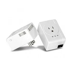 Kit adaptateur nano TRENDnet TPL-407E2K Powerline 500 AV - Photo 1/1