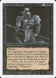 MTG Hypnotic Specter  - 3rd Edition / Revised #115 - Picture 1 of 1