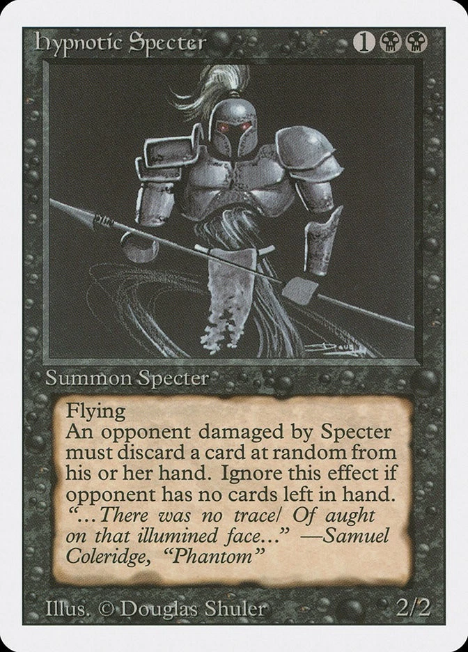 MTG Hypnotic Specter  - 3rd Edition / Revised #115 - Image 1 of 1