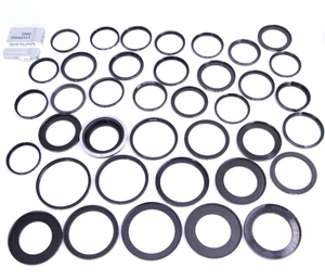 Lot 38 Step Up/Step Down Filter Rings for 49mm 52mm 55mm 58mm 72mm 77mm Lenses - Picture 1 of 10