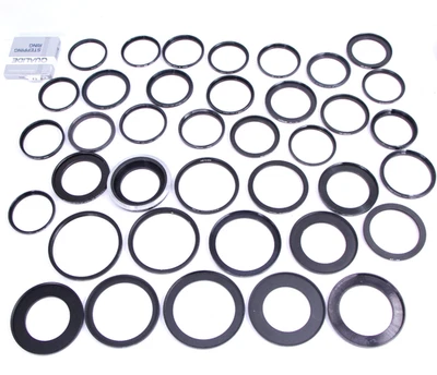 Lot 38 Step Up/Step Down Filter Rings for 49mm 52mm 55mm 58mm 72mm 77mm Lenses - Image 1 of 4