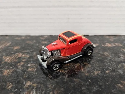 De colección 1979 Hot Wheels Hi Rakers rojo Ford cupé Hot Rod Hong Kong pared negra Foto 1 de 4