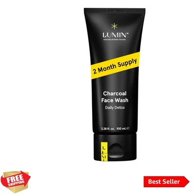 Exquisito lavado facial de carbón para todo tipo de piel - Limpiador refrescante de 3,4 oz Foto 1 de 4