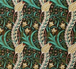 MORRIS & CO  Multi Color 51% Cotton 49% Linen Remnant New - Picture 1 of 1