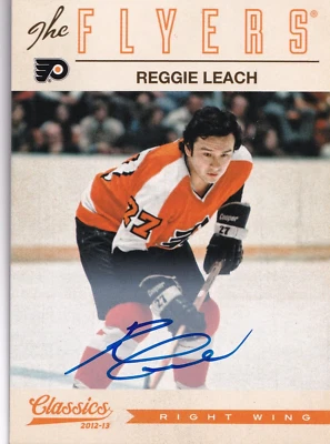 2012-13 Classics Signatures Autographs #16 Reggie Leach - Image 1 of 2