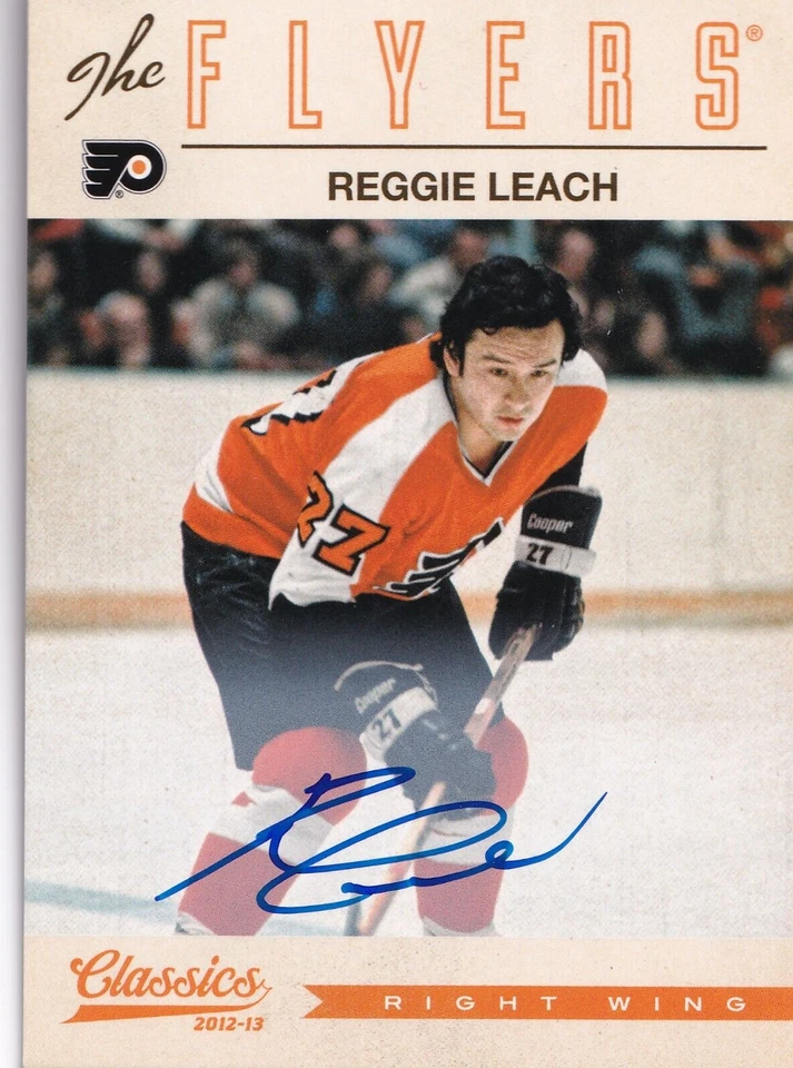 2012-13 Classics Signatures Autographs #16 Reggie Leach - Image 1 of 2
