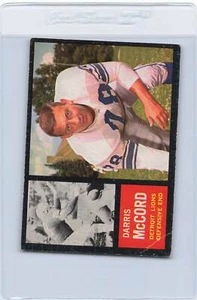 1962 Topps #57 Darris McCord Lions EX *544 - Bild 1 von 1