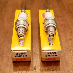 NEW Genuine Spark Plug Fits NGK CMR6H (2-Pack ) BR600 BR800 BG86 FS130 FS131 OEM - Picture 1 of 2