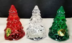 Waterford Natale 2018 Mini Alberi 2,5" set in scatola di 3 con etichette #40034374 - Foto 1 di 4