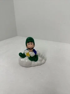 Vintage 1989 "Luigi On Cloud Nintendo" Super Mario Bros McDonalds Happy Meal Toy - Picture 1 of 5