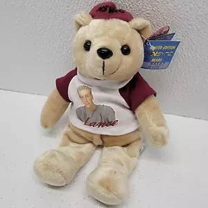 2000 Zeeks Trendsetters Collectable Bean Plush N'Sync Lance Bass Bear Vintage - Picture 1 of 20