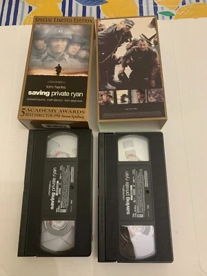 1998 Saving Private Ryan Special Limited Edition VHS Video Tape Tom Hanks - Image 1 of 2
