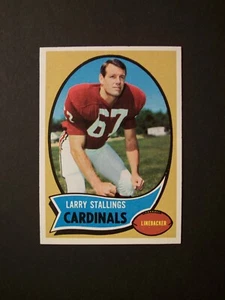 1970 Topps Football #112 LARRY STALLINGS (St. Louis Cardinals) - NM! WOW! L@@K! - Picture 1 of 1