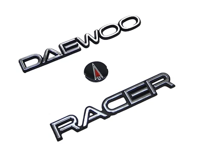 DAEWOO  Lemans And Racer Emblem Set  with Grill Logo Set Of 3 Piece - Image 1 of 4