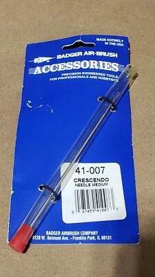 Badger - No. 41-007 - Needle (Medium) - For 175 - NOS - Airbrush Part - Image 1 of 2