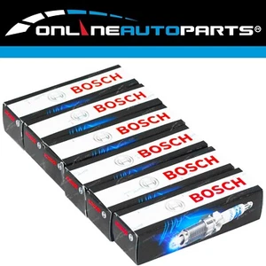 Set of Bosch Spark Plugs 6cyl for Ford Falcon BA BF 4.0L 182 190 Barra 2002~08 - Picture 1 of 1