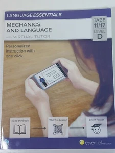 Language Essentials: Mechanik und Sprachtabelle 11/12 Level D GED Vorbereitung - Bild 1 von 3