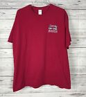 T-shirt 100 % coton Saturdays In The South Alabama football rouge Gildan taille 2XL
