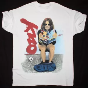 OZZY OSBOURNE NO MORE TOURS Cotton White All Size Unisex Shirt CM029 - Picture 1 of 3