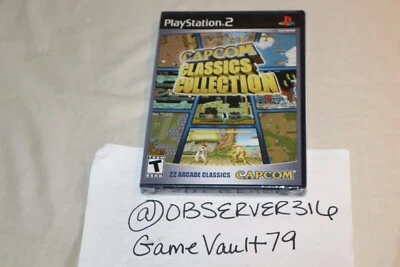 Capcom Classics Collection Volume 1 (Sony PlayStation 2, 2005) PS2 NEW SEALED - Image 1 of 4