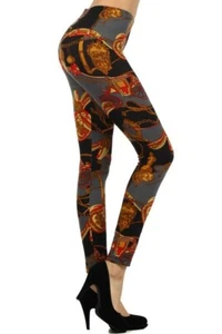 Lady's Carriage Design Fashion Leggings Super Comfy, High Quality Leggings - Picture 1 of 4