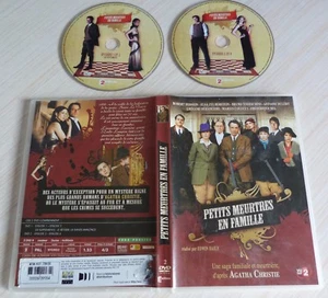 RARE 2 DVD PETITS MEURTRES EN FAMILLE 4 EPISODES AGATHA CHRISTIE ROBERT HOSSEIN - Bild 1 von 1