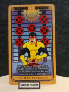 EIGHT OF PENTACLES - TAROT CARD - X of Swords Marvel Heroclix - Picture 1 of 1