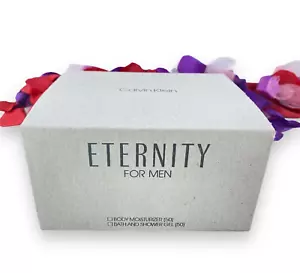 Calvin Klein ETERNITY FOR MEN (Lotto) Pacchetti Idratante Corpo e Gel Bagno/Doccia - Foto 1 di 4
