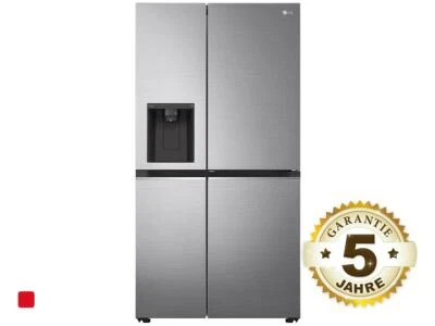 LG GSJV71PZTE Side-by-Side Kühl-Gefrierkombination Platinum Silver - Bild 1 von 4