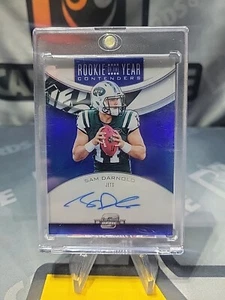 2018 Contenders Optic Sam Darnold ROY Contenders Blue #14 /25 Jersey Match - Picture 1 of 3