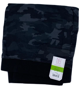 Pantaloni jegging elasticizzati senza bordi neri mimetici a metà altezza taglia XL/XG (15-17) nuovi con etichette - Foto 1 di 5